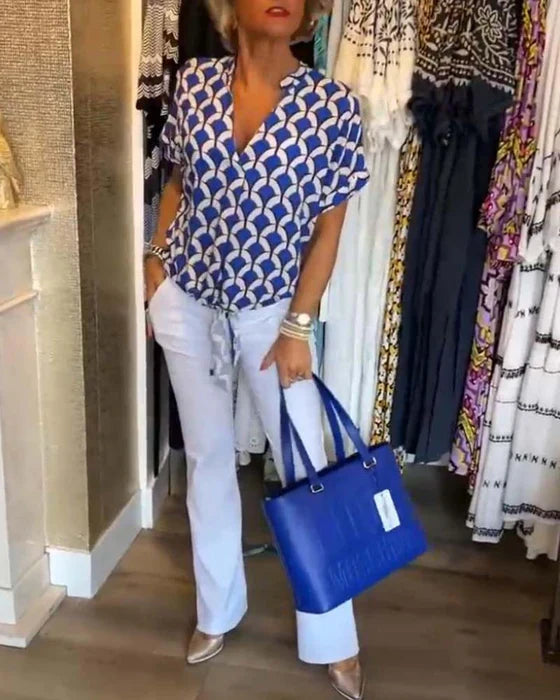 Orelia | Top mit Druck MOKKAKAI