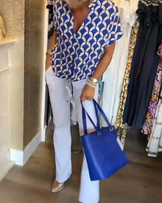 Orelia | Top mit Druck MOKKAKAI