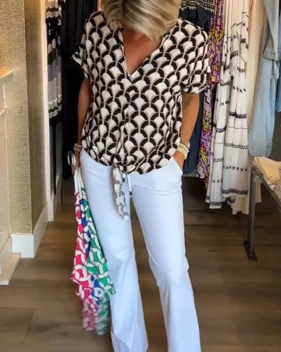 Orelia | Top mit Druck MOKKAKAI