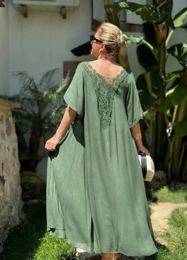 Lucia™ | Besticktes Kleid MOKKAKAI