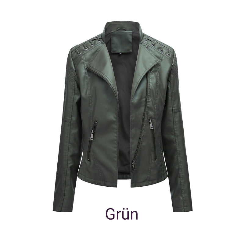 ✨Jacke aus Gewaschenem Lammleder✨kostenlose Lieferung MOKKAKAI