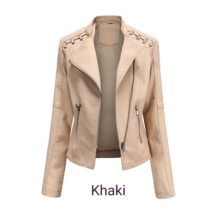 ✨Jacke aus Gewaschenem Lammleder✨kostenlose Lieferung MOKKAKAI