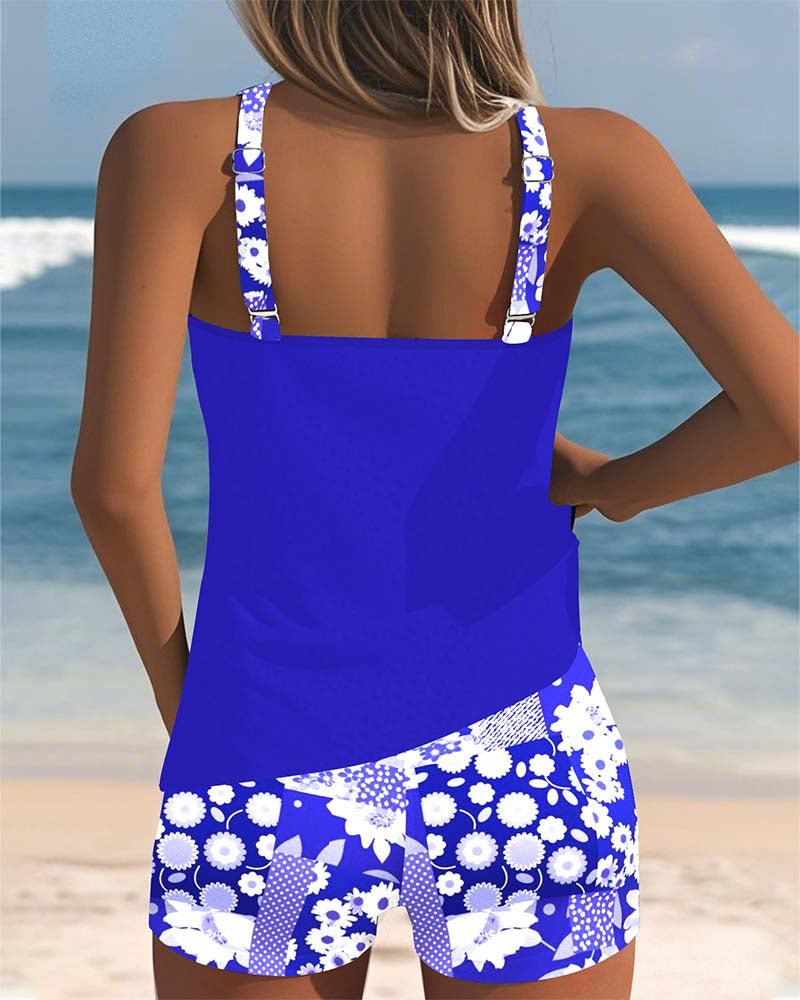 Badeanzug Tanktop Bedruckt Boxer MOKKAKAI