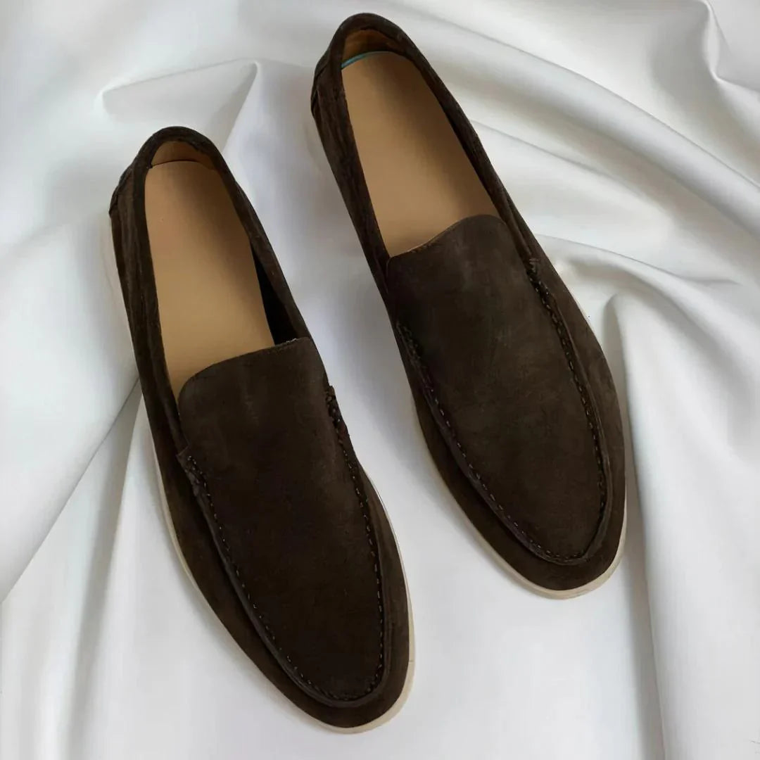 Mocassins élégants en daim MOKKAKAI