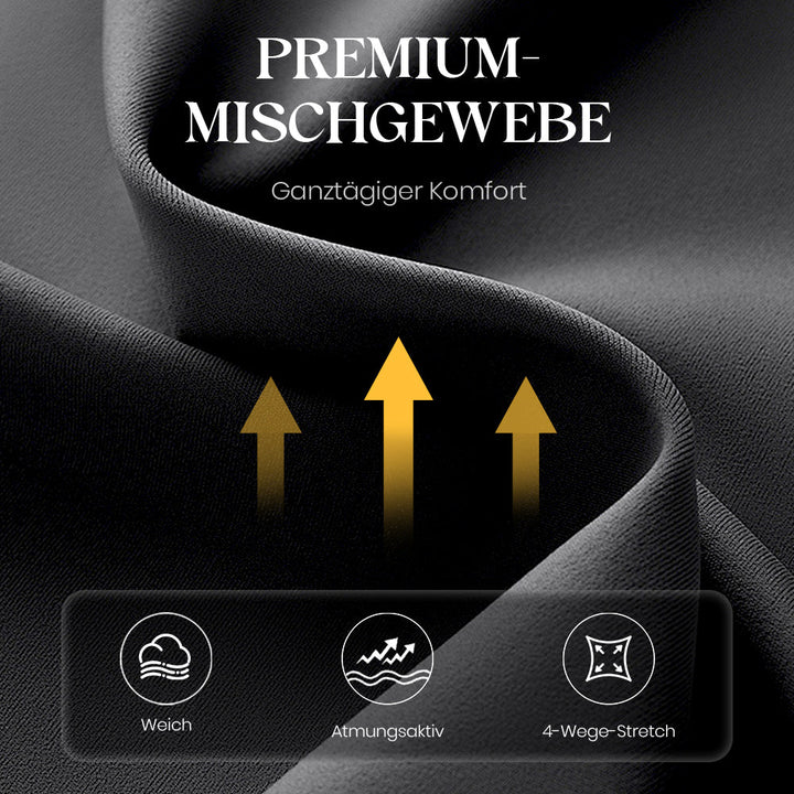 👗Damen elegantes Midikleid mit Stehkragen und Spitzen-Detail am Rücken MOKKAKAI