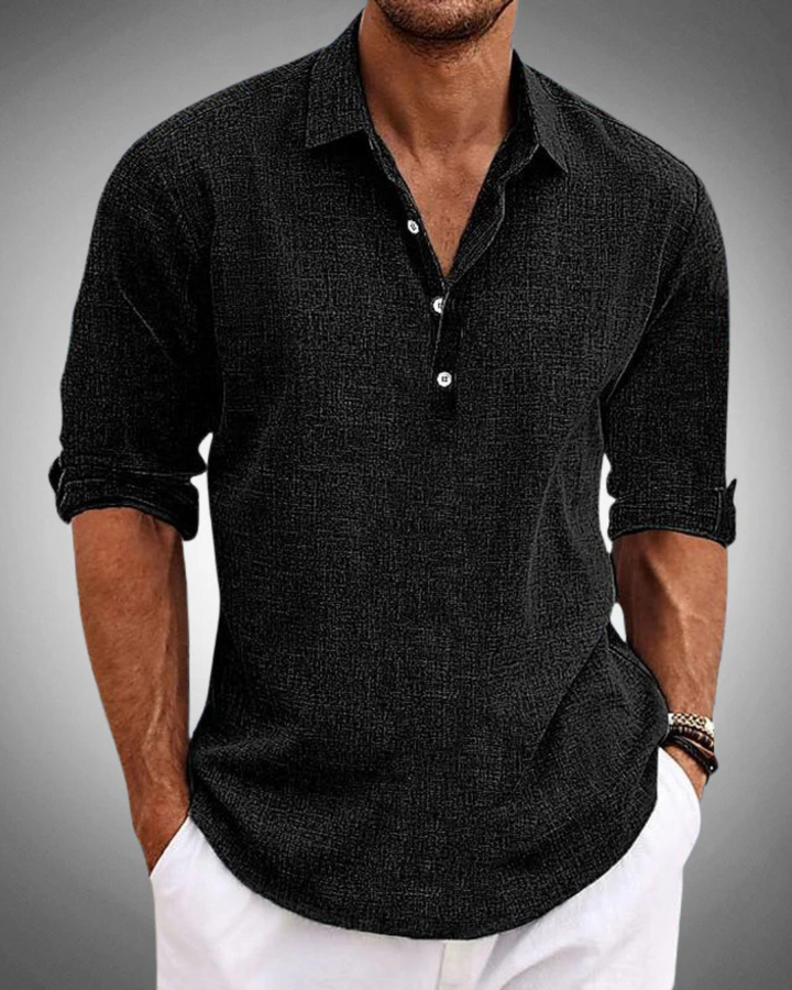 Chemise classique en coton Sabbio MOKKAKAI