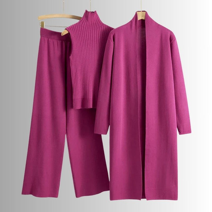 Serenity™ Strick-Set 3-teilig | Minimalistische Eleganz & Höchster Komfort