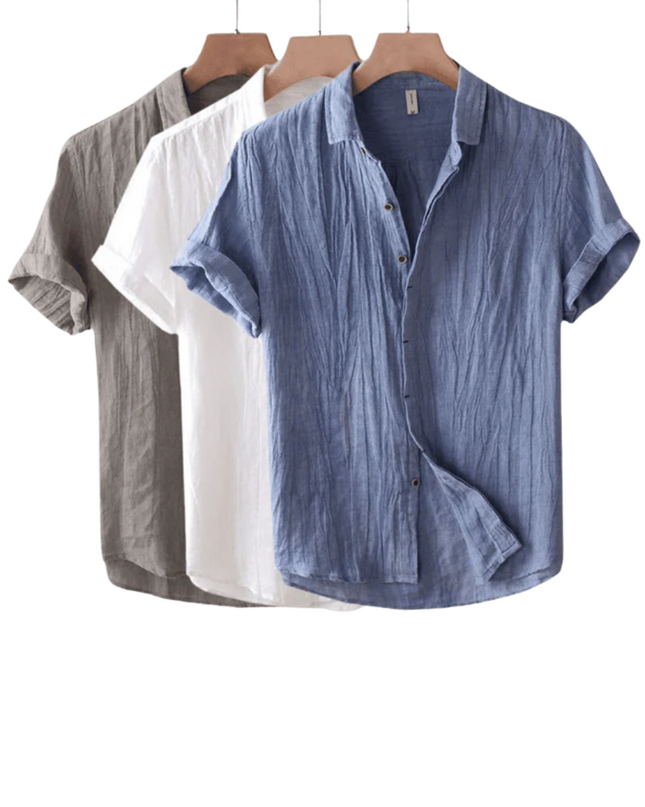 Chemise en lin Phuket MOKKAKAI