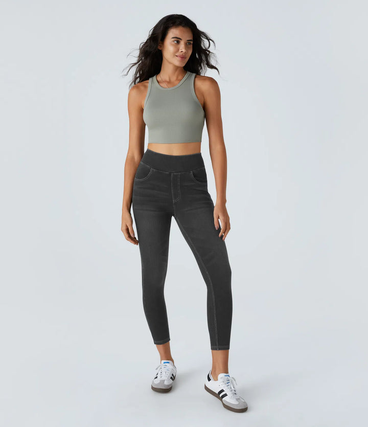 Mariola™ Jeans – Komfort und Stil vereint in einer modernen 7/8-Leggings