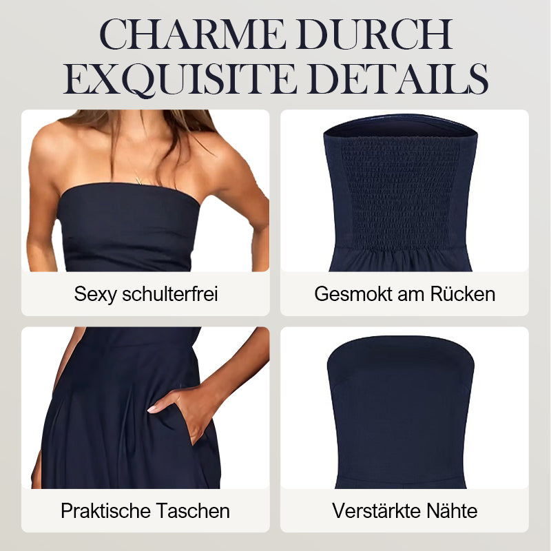 🌲Ärmelloser Jumpsuit mit Taschen💝 MOKKAKAI