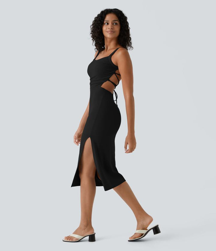Dave - Abendkleid mit Schlitz – Eleganz und Sinnlichkeit in Perfektion