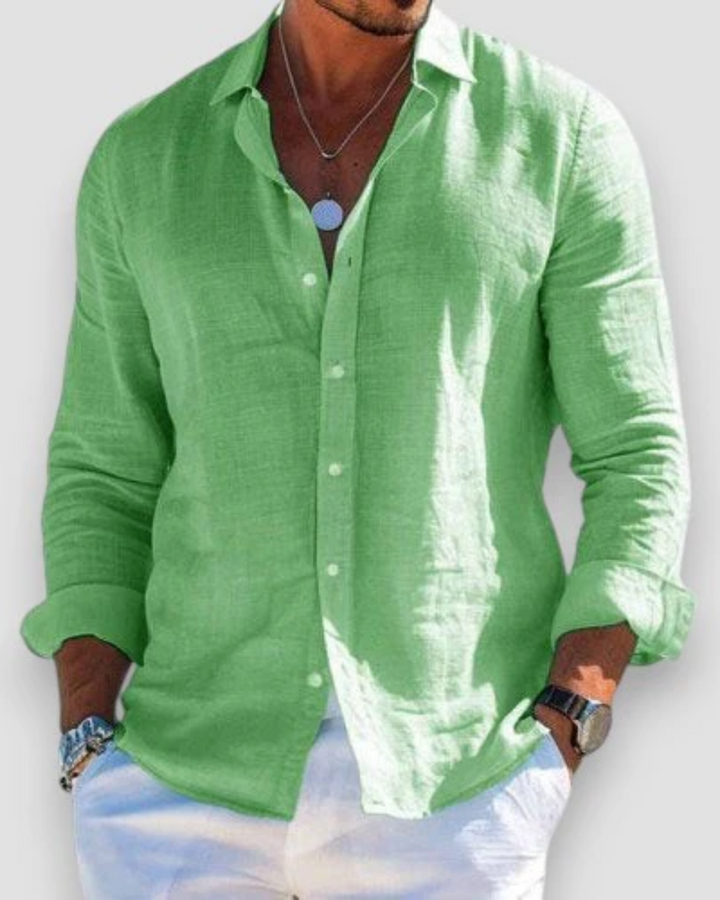 Chemise décontractée pour hommes MOKKAKAI
