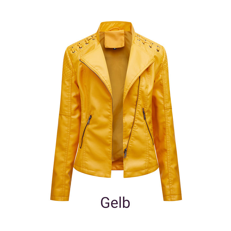 ✨Jacke aus Gewaschenem Lammleder✨kostenlose Lieferung MOKKAKAI
