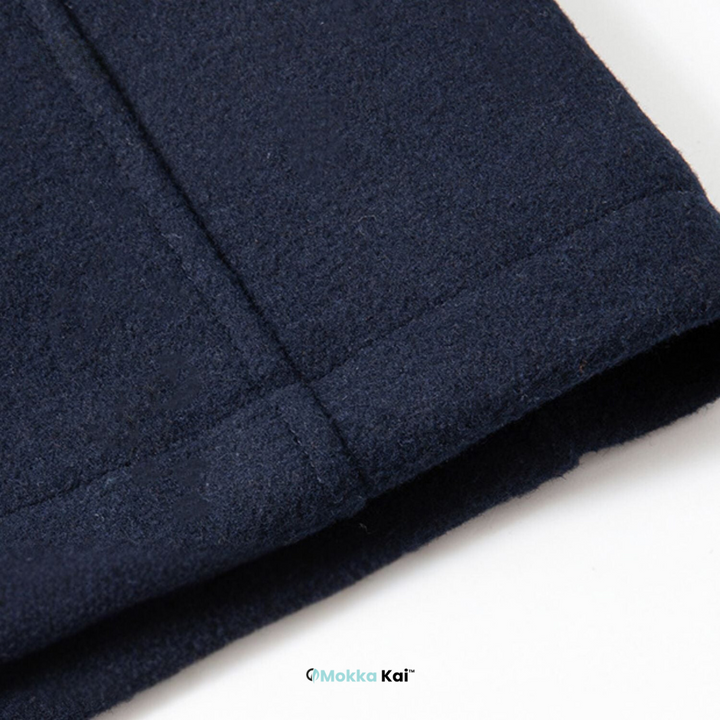WoolGuard™ Peaky Blinders Wintermantel | Luxuriöser Trenchcoat mit Doppelkragen für Herren – Stilvoll & Warm für den Winter