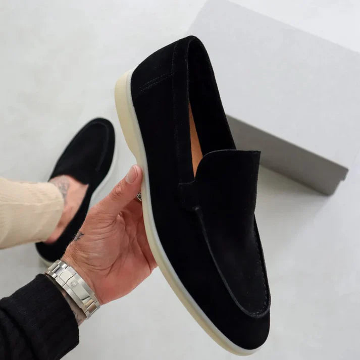 Mocassins élégants en daim MOKKAKAI