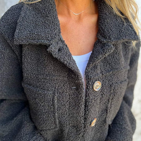 Selvano™ Kurze Jacke mit Revers MOKKAKAI