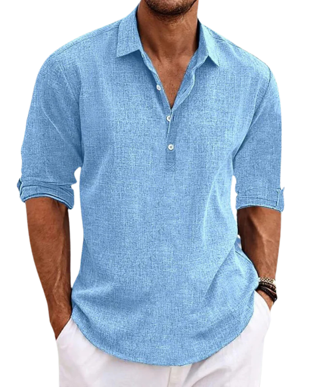 Chemise classique en coton Sabbio MOKKAKAI