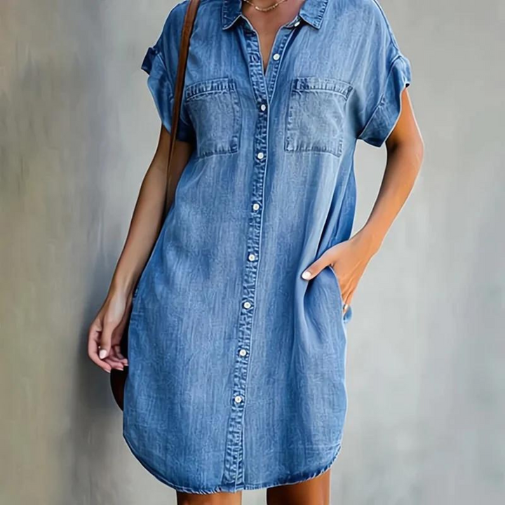 Luna™ | Chic Denim-Kleid