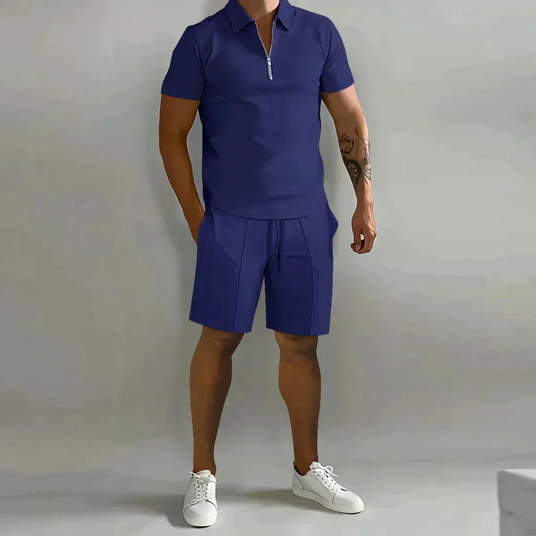 Thomas™ | Polo mit Shorts-Set