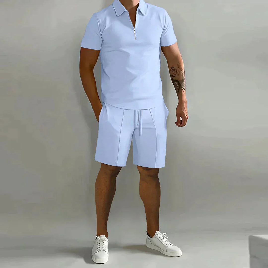 Thomas™ | Polo mit Shorts-Set