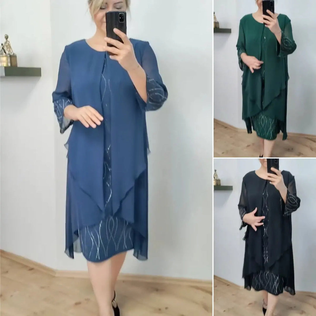 Modisches Chiffonkleid MOKKAKAI