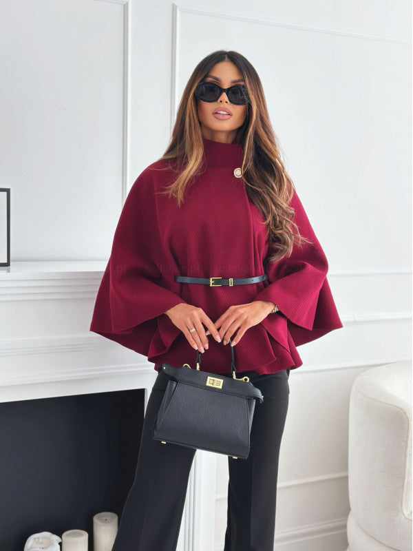 LEA - Chices Schmetterlingsjacke mit Gürtel MOKKAKAI
