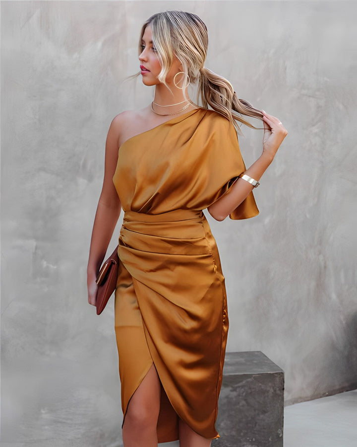 Allegra™ | Elegantes Partykleid aus Seide