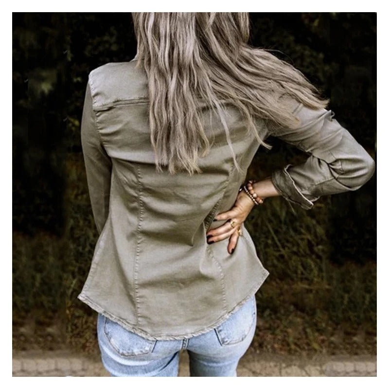 Sophia™ | Denim Jacke