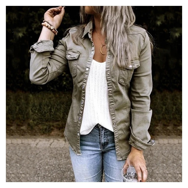 Sophia™ | Denim Jacke